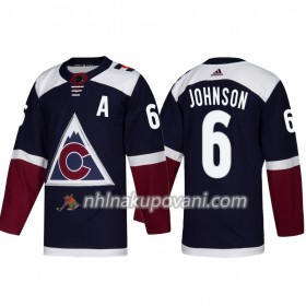 Colorado Avalanche Dresy Erik Johnson 6 Alternate 2018-2019 Adidas Authentic - Pánské